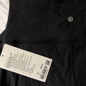 Lululemon wunder under leggings size 6 28” black